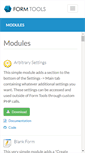 Mobile Screenshot of modules.formtools.org