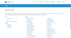 Desktop Screenshot of bugs.formtools.org